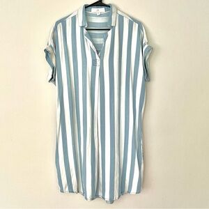 Thread & Supply Striped Shirt Dress